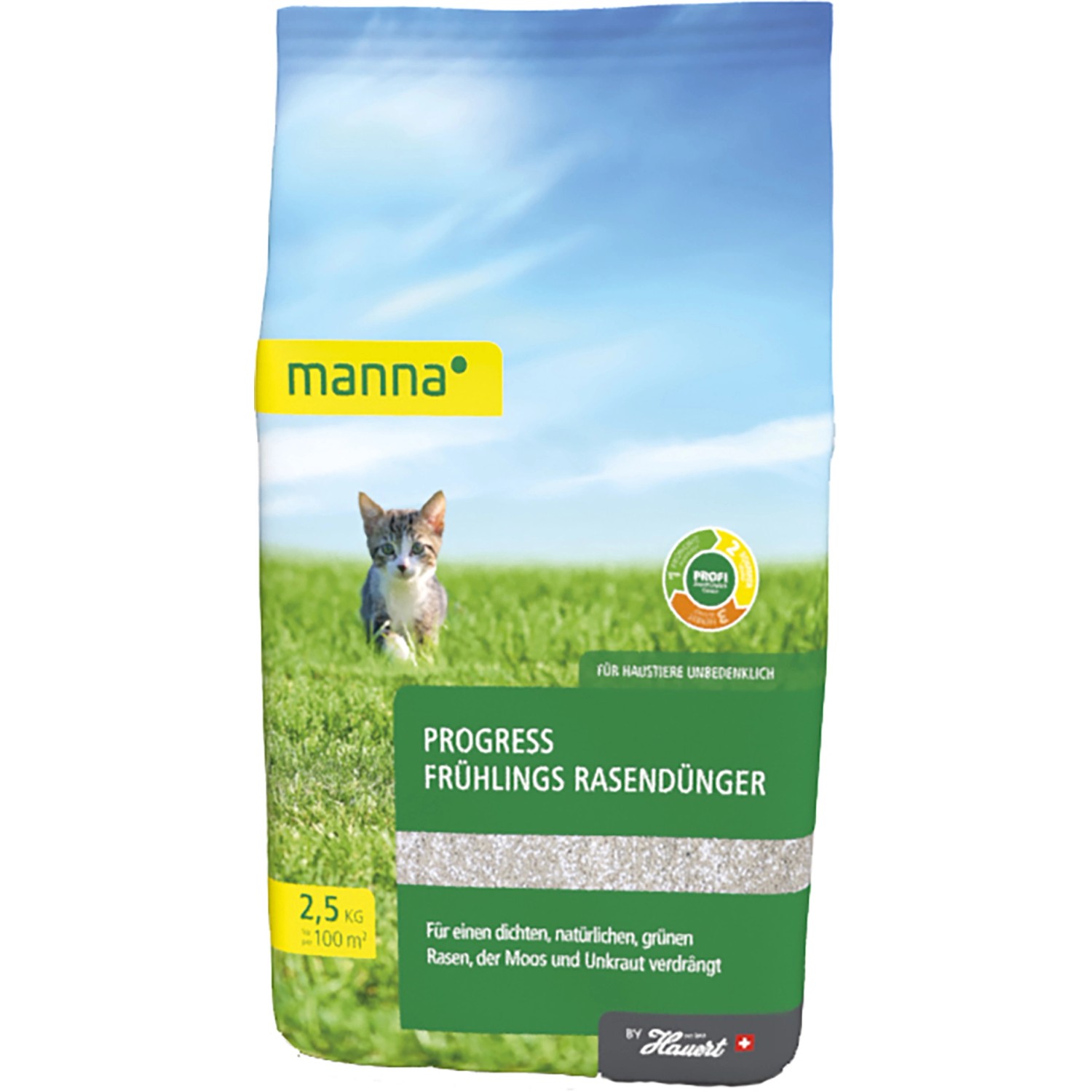 Manna Progress Frühlings Rasendünger 2,5 kg von Manna