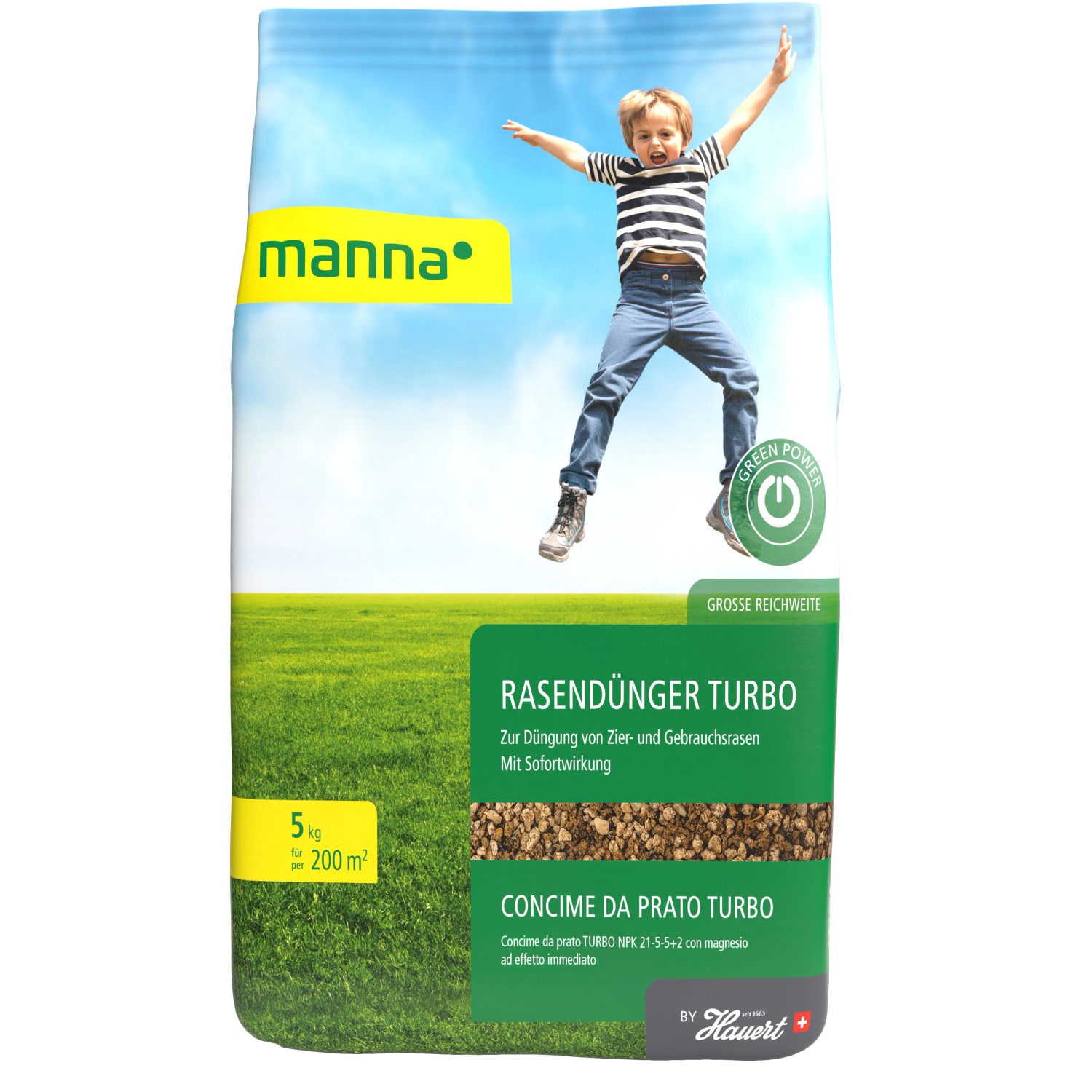 Manna Rasendünger Turbo 5 kg von Manna