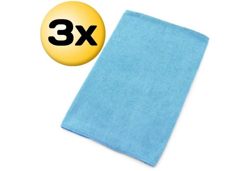 Mannol 3 x Microfasertuch 35 x 35 cm Typ 9815 Reinigungstuch (Microfaser, 35) von Mannol
