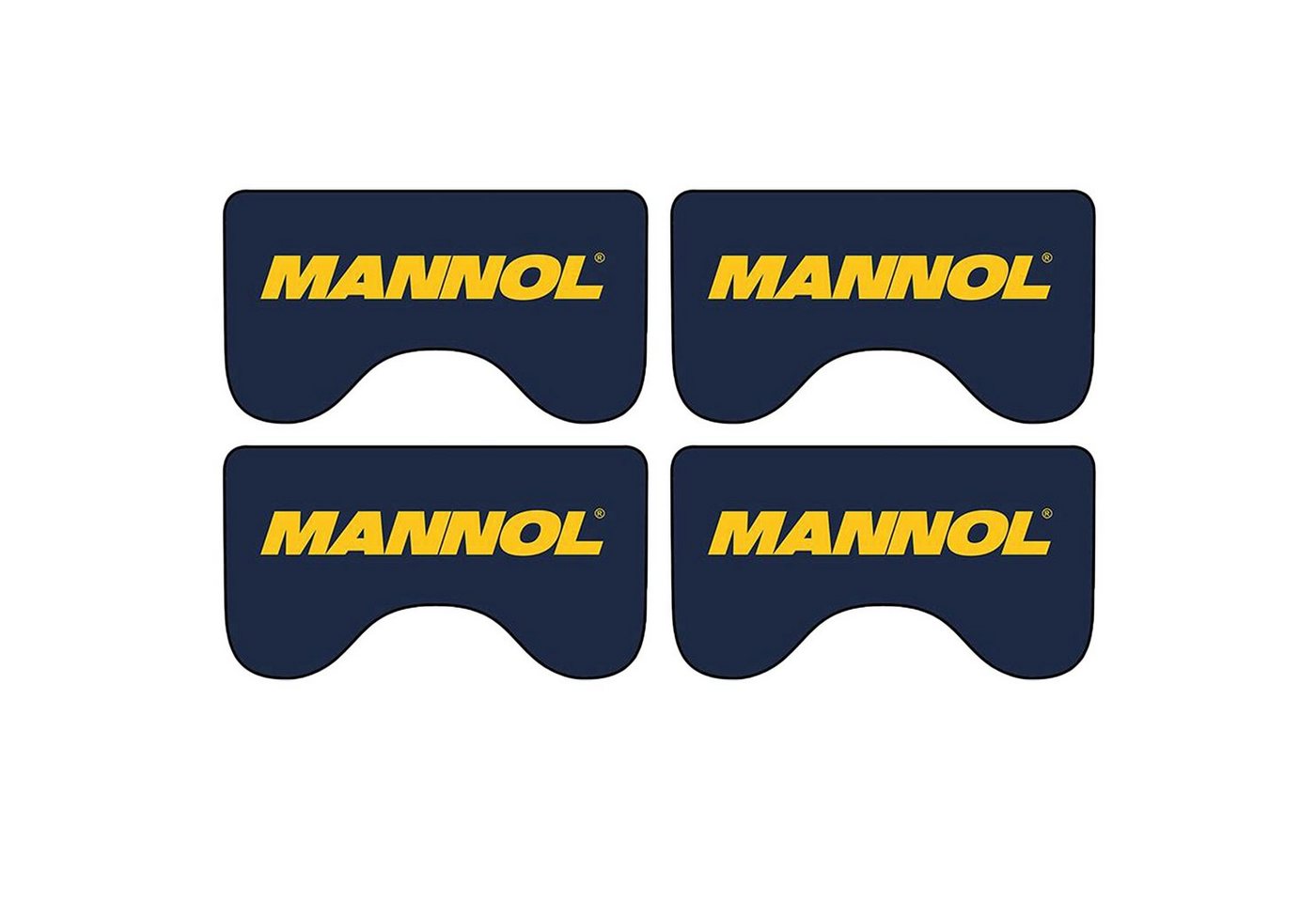 Mannol Universalöl Mannol Fender Cover MN1065 Kotflügelschoner Karosserieschutzmatte, (4-St) von Mannol