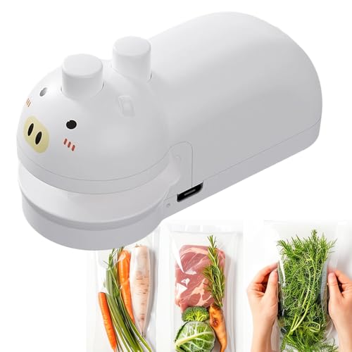 Chip Versiegler,Mini Magnetischer Beutelversiegler Handheld - Wiederaufladbares Hitzeversiegelungsgerät Kompakter Lebensmittelversiegler Für Reise Aufbewahrung Küche Fleisch Chip Versiegler,Mini Magnetischer Beutelversiegler Handheld - Wiederaufladbares Hitzeversiegelungsgerät Kompakter Lebensmittelversiegler Für Reise Aufbewahrung Küche Fleisch von Manolyee