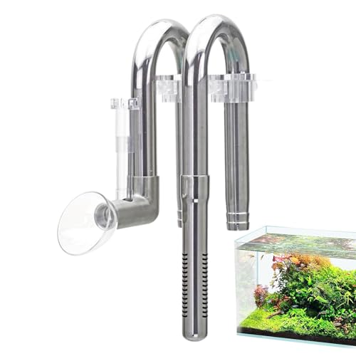Einlauf Auslaufrohr Aquarium - Oberflächenabsauger Für Aquarium,Wasserrohr Fitting Zubehör Aus Rostfreiem Edelstahl Für Süßwasserfische Einlauf Auslaufrohr Aquarium - Oberflächenabsauger Für Aquarium,Wasserrohr Fitting Zubehör Aus Rostfreiem Edelstahl Für Süßwasserfische von Manolyee