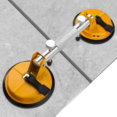 -Für Granit, Vakuum Saugnapf Nahtloses Marmor Verlegesystem Zum Verbinden, Kompakte Installationshilfe Für Fliesen Glas Stein Marmor Platten von Manolyee