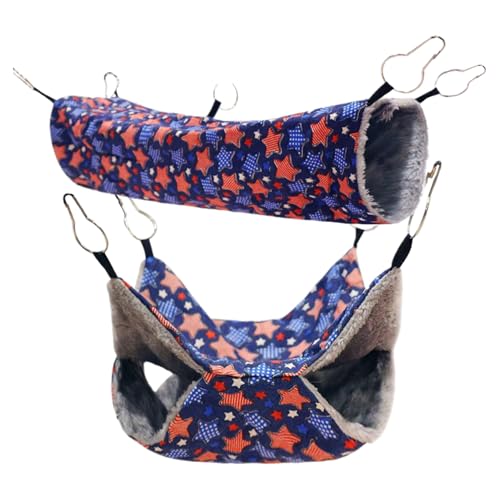 Manolyee Chinchilla Hängematte - 2 Stück Kleintier Hängematte - Gemütliches Bett Für Kleintierkäfig Zuhause Kleintiere Mäuse Igel Spielbereich Bereicherung Manolyee Chinchilla Hängematte - 2 Stück Kleintier Hängematte - Gemütliches Bett Für Kleintierkäfig Zuhause Kleintiere Mäuse Igel Spielbereich Bereicherung von Manolyee