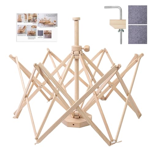 Manolyee Garnregenschirm,Garnhalter für Strickbegeisterte | Halter aus Holz Zubehör für Strickaccessoires Unterstützung Handarbeit Liebhaber Strickerei Häkelbegeisterte Manolyee Garnregenschirm,Garnhalter für Strickbegeisterte | Halter aus Holz Zubehör für Strickaccessoires Unterstützung Handarbeit Liebhaber Strickerei Häkelbegeisterte von Manolyee