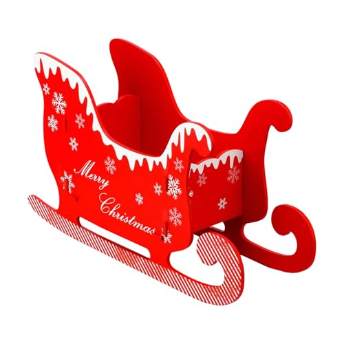 Manolyee Santa Schlitten | Weihnachtliche Große Dekoration | Weihnachtsschlitten Tischdekoration Deko | Für Outdoor Garten Terrasse Rasen Festtisch Manolyee Santa Schlitten | Weihnachtliche Große Dekoration | Weihnachtsschlitten Tischdekoration Deko | Für Outdoor Garten Terrasse Rasen Festtisch von Manolyee