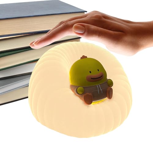 Manolyee Silikon Nachtlicht Für Kinder,Baby Fütterungslampe - Automatischer Timer Berührungslicht mit Cartoon 3-Stufen Kinderzimmerbeleuchtung für Wohnung Nachttisch Bücherregal Stillen Zuhause Lesen Manolyee Silikon Nachtlicht Für Kinder,Baby Fütterungslampe - Automatischer Timer Berührungslicht mit Cartoon 3-Stufen Kinderzimmerbeleuchtung für Wohnung Nachttisch Bücherregal Stillen Zuhause Lesen von Manolyee