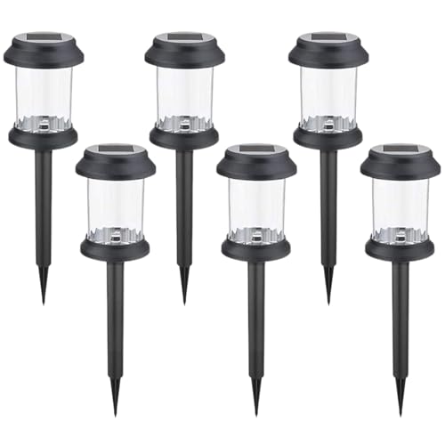 Manolyee Solarlampen Für Den Außenbereich, Gartenbeleuchtung Für Landschaftsgestaltung, 6 Stück LED Spießleuchten Für Weg Rasen Einfahrt Außendekor Manolyee Solarlampen Für Den Außenbereich, Gartenbeleuchtung Für Landschaftsgestaltung, 6 Stück LED Spießleuchten Für Weg Rasen Einfahrt Außendekor von Manolyee