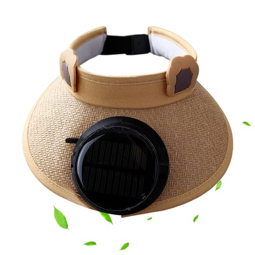 Manolyee SonnenMit Ventilator | Leichter Solargesteuerter Mit Ventilator - Kühlendes Visier Tragbare 3-Stufen Einstellung Für Garten Wandern Angeln Camping Radfahren Yoga Urlaub Pool Manolyee SonnenMit Ventilator | Leichter Solargesteuerter Mit Ventilator - Kühlendes Visier Tragbare 3-Stufen Einstellung Für Garten Wandern Angeln Camping Radfahren Yoga Urlaub Pool von Manolyee