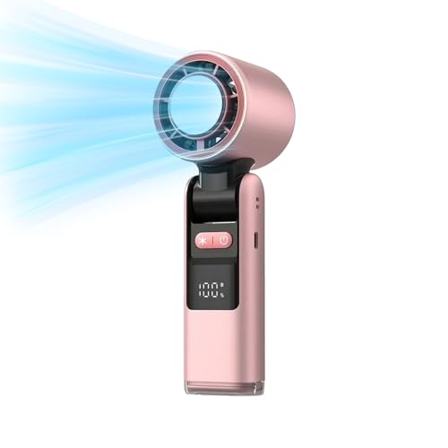 Manolyee Tragbarer Ventilator | Persönlicher Tischventilator | Wiederaufladbarer Klappbarer LED Ventilator Für Camping Urlaub Familie Zubehör Manolyee Tragbarer Ventilator | Persönlicher Tischventilator | Wiederaufladbarer Klappbarer LED Ventilator Für Camping Urlaub Familie Zubehör von Manolyee