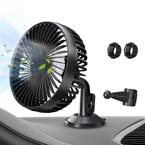 Manolyee USB Auto Ventilator - Rücksitz Auto Sitzkühlventilator,USB-Aufladbares Fahrzeugzubehör Mit Saugnapf 360 Grad Schwenkbar Belüftung Manolyee USB Auto Ventilator - Rücksitz Auto Sitzkühlventilator,USB-Aufladbares Fahrzeugzubehör Mit Saugnapf 360 Grad Schwenkbar Belüftung von Manolyee