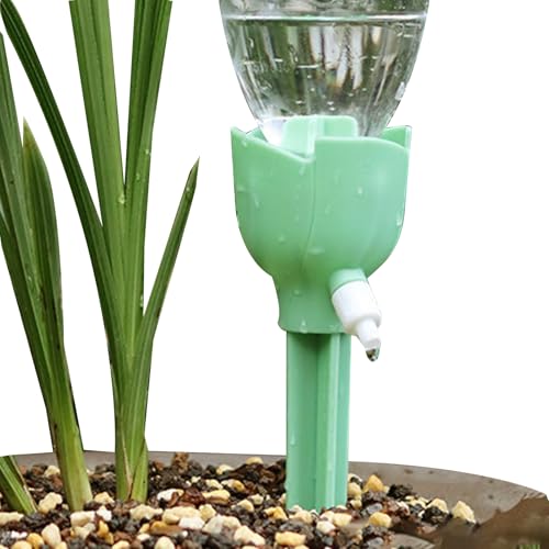 Selbstbewässerungsspitzen,Bewässerungsstäbe | Automatische Tropfbewässerung für Garten, Balkon, Zimmerpflanzen, Erdbeeren, Orchideen & Rasen von Manolyee