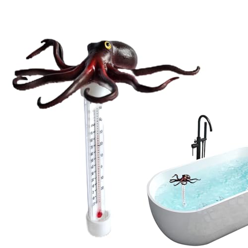 Temperaturmesser - Badethermometer Mit Tiercartoon-Motiv,Großes Pool Thermometer Für Schwimmbad Familie See Badewanne Spa Thermalbad Drinnen Draußen Zuhause Temperaturmesser - Badethermometer Mit Tiercartoon-Motiv,Großes Pool Thermometer Für Schwimmbad Familie See Badewanne Spa Thermalbad Drinnen Draußen Zuhause von Manolyee