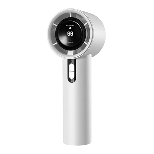 Tragbarer Handventilator | Leichtes Kühlgerät | Handlicher Ventilator Mit Digitaler Anzeige Und 100 Geschwindigkeitsstufen Für Sport, Haushalt & Reise Tragbarer Handventilator | Leichtes Kühlgerät | Handlicher Ventilator Mit Digitaler Anzeige Und 100 Geschwindigkeitsstufen Für Sport, Haushalt & Reise von Manolyee