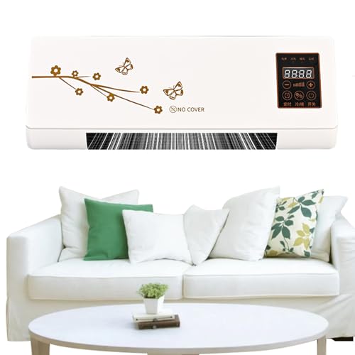 Wandmontierte Klimaanlage Ohne Luftkanäle | Tragbares Klimagerät - Leises Kühl- und Heizgerät mit Fernbedienung für Innenbereiche: Badezimmer, Zuhause, Küche, Wohnwagen, Wohnzimmer, Wandmontierte Klimaanlage Ohne Luftkanäle | Tragbares Klimagerät - Leises Kühl- und Heizgerät mit Fernbedienung für Innenbereiche: Badezimmer, Zuhause, Küche, Wohnwagen, Wohnzimmer, von Manolyee