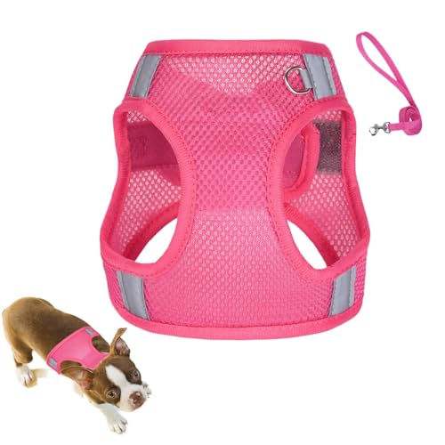Zugfreies Hundegeschirr | Reflektierendes Welpengeschirr mit Leinenset - Haustierzubehör Mit Zugleine Für Einfache Kontrolle Bei Spaziergängen Und Outdoor Aktivitäten Zugfreies Hundegeschirr | Reflektierendes Welpengeschirr mit Leinenset - Haustierzubehör Mit Zugleine Für Einfache Kontrolle Bei Spaziergängen Und Outdoor Aktivitäten von Manolyee