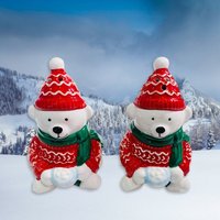 Weihnachtspullover Teddies Salz & Pfefferstreuer Set von ManorMoon