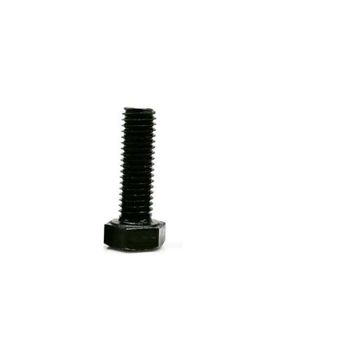 1/2/5/10/20 Stück M3 M4 M5 M6 M8 M10 M12 GB5783 DIN933 Schwarz A2-70 304 Edelstahl Außensechskant Außensechskantschraube(14mm,1pc M10) von Manoud