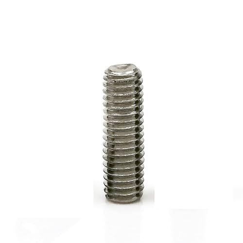 1/5/10/50 Stück M2 M2,5 M3 M4 M5 M6 M8 M10 M12 M16 DIN916 304 Edelstahl Innensechskant Innensechskant Cup Point Madenschraube Stellschraube(12mm,1pc M12) von Manoud