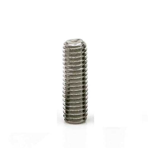 1/5/10/50 Stück M2 M2,5 M3 M4 M5 M6 M8 M10 M12 M16 DIN916 304 Edelstahl Innensechskant Innensechskant Cup Point Madenschraube Stellschraube(40mm,1pc M10) von Manoud