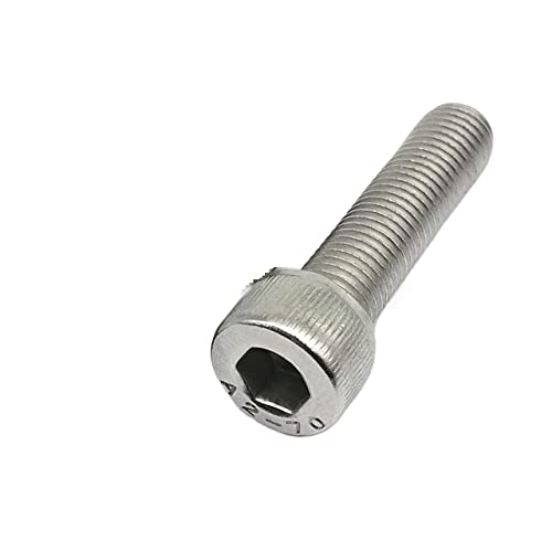 1/5/10 Stück Feingewinde M3 M4 M5 M6 M8 M10 M12 304 A2 Edelstahl Innensechskantschraube mit Innensechskant, Länge 4–100 mm(10mm,10pcs M4 Pitch 0.5) von Manoud