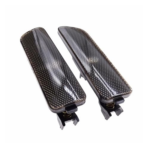 2 Stück Front Seitenmarkierungsleuchten Blinker Blinker for Golf 4 MK4 1999–2005 Blinkerglas(Dark gray) von Manoud
