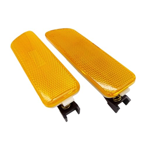 2 Stück Front Seitenmarkierungsleuchten Blinker Blinker for Golf 4 MK4 1999–2005 Blinkerglas(Yellow) von Manoud