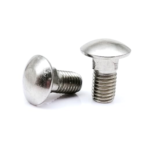 M4 M5 M6 M8 M10 M12 A2-70 304 Edelstahl GB12 Regal Schreibtisch Möbel Truss Rundkopf Vierkanthals Coach Bolt Carriage Screw(30mm,2pcs M8) von Manoud