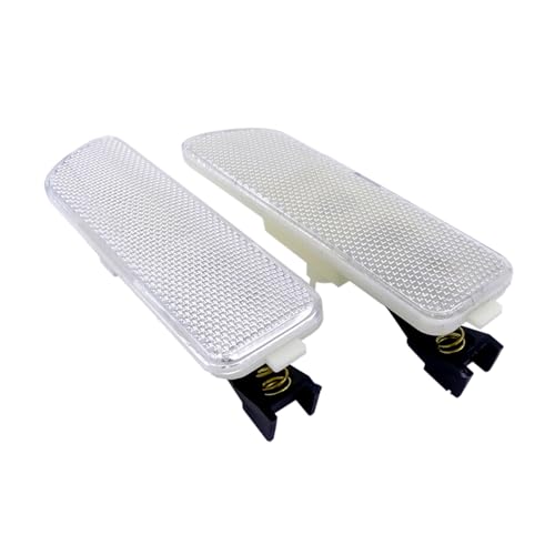 2 Stück Front Seitenmarkierungsleuchten Blinker Blinker for Golf 4 MK4 1999–2005 Blinkerglas(White) von Manoud