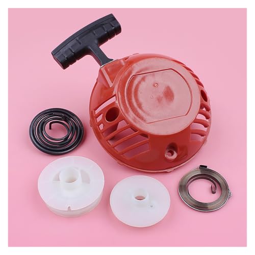 Manoud Seilzugstarter for Husqvarna 128LD 128C 128CD 128R Treiber Federriemenscheibe Kit Ersatzteile for Rasenmäher von Manoud