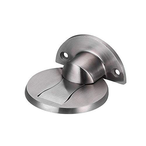 Magnetischer Türstopper aus Edelstahl 304, Türstopper aus Gebürstetem Metall mit Soft Catch Funktion, Selbstklebender Kleber und Schrauben, Hochleistungs Türhalter für das Home Hotel Restaurant von MansWill