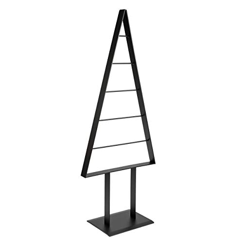 Manschin Laserdesign Tannenbaum Metall künstlich Weihnachtsbaum Edel 98cm (Anthrazit Pearl) von Manschin Laserdesign