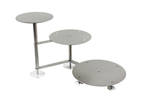 Tortenständer Rund Tortenetagere Aluminium Treppe Ø 20 26 32 cm Etagere Hochzeit 3 Etagen Tortenständer Rund Tortenetagere Aluminium Treppe Ø 20 26 32 cm Etagere Hochzeit 3 Etagen von Manschin Laserdesign