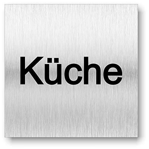 Türschild Küche UV Druck 12 x 12cm - 3mm Aluverbund - Made in Germany - Art.Nr. 2117 Türschild Küche UV Druck 12 x 12cm - 3mm Aluverbund - Made in Germany - Art.Nr. 2117 von Manschin-Laserdesign