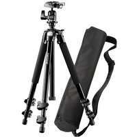 Mantona Dreibeinstativ 3/8 Zoll Arbeitshöhe=35 - 144cm Schwarz Kugelkopf Mantona Dreibeinstativ 3/8 Zoll Arbeitshöhe=35 - 144cm Schwarz Kugelkopf von Mantona