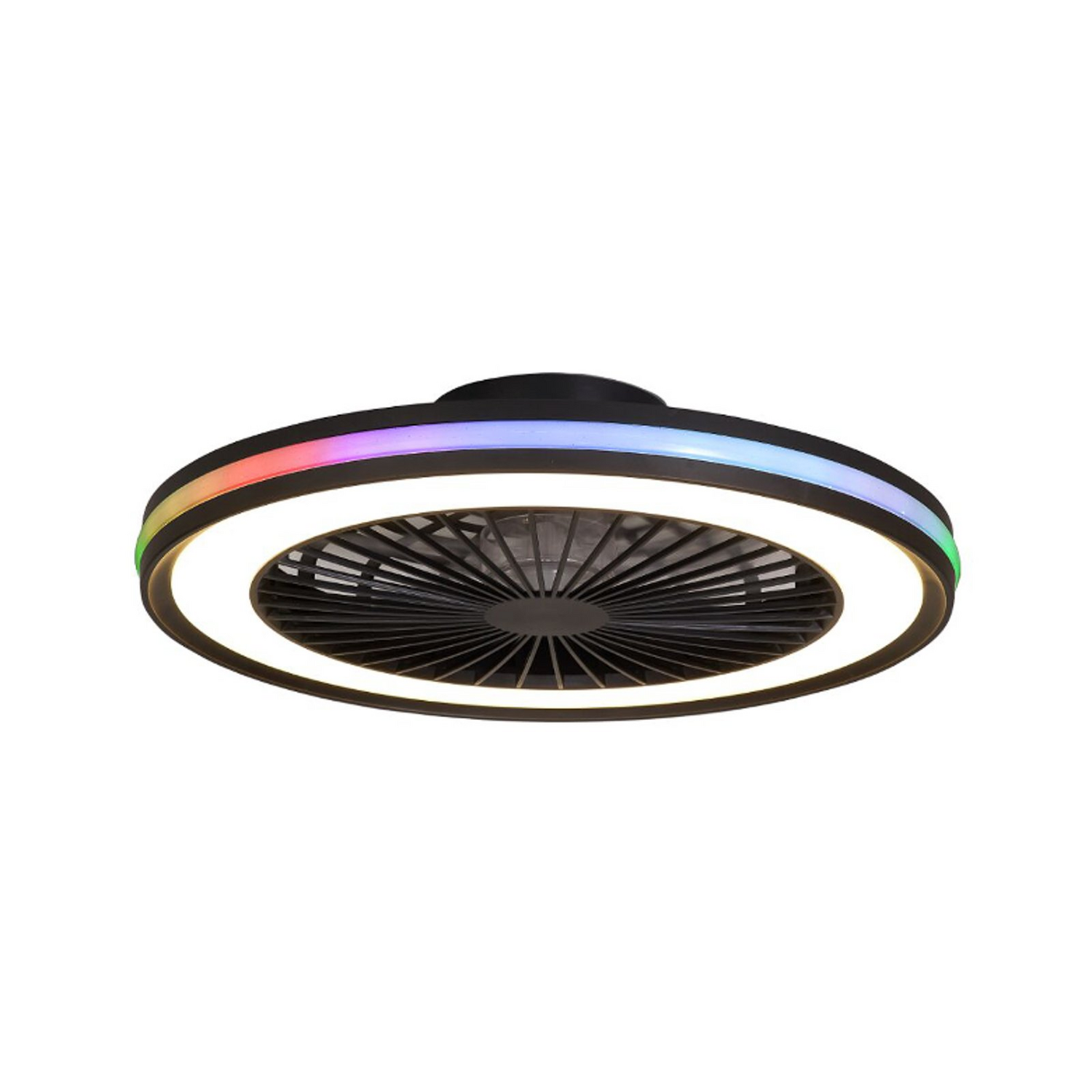 B-Ware Led Deckenventilator Gamer Big Schwarz Dc Ventilator Cct Rgb Deckenlüfter 56cm B-Ware Led Deckenventilator Gamer Big Schwarz Dc Ventilator Cct Rgb Deckenlüfter 56cm von Mantra Iluminación