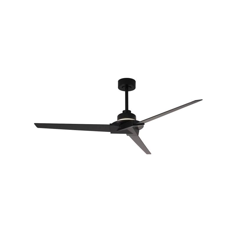LED-Deckenventilator Brisa Mini schwarz/holz leise 150cm CCT von Mantra Iluminación