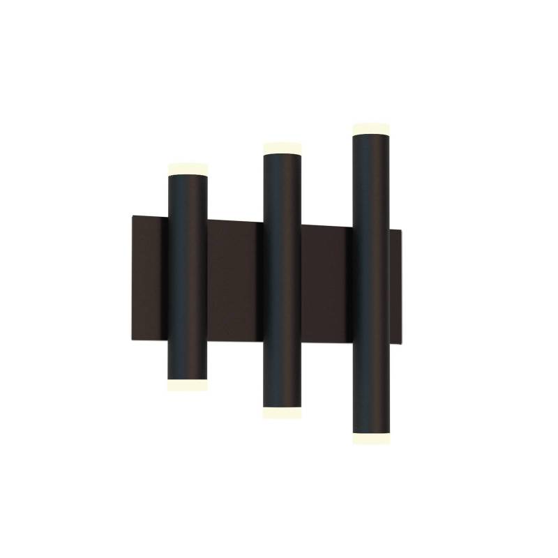 LED-Wandleuchte Cala, schwarz, Aluminium, 6 Lichtaustritte LED-Wandleuchte Cala, schwarz, Aluminium, 6 Lichtaustritte von Mantra Iluminación