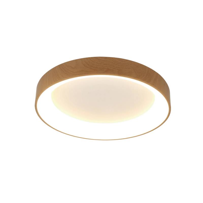 Mantra Iluminación Led Deckenlampe Niseko Ii Cct Fernbedienung ø38cm Holzfarben B-Ware von Mantra Iluminación