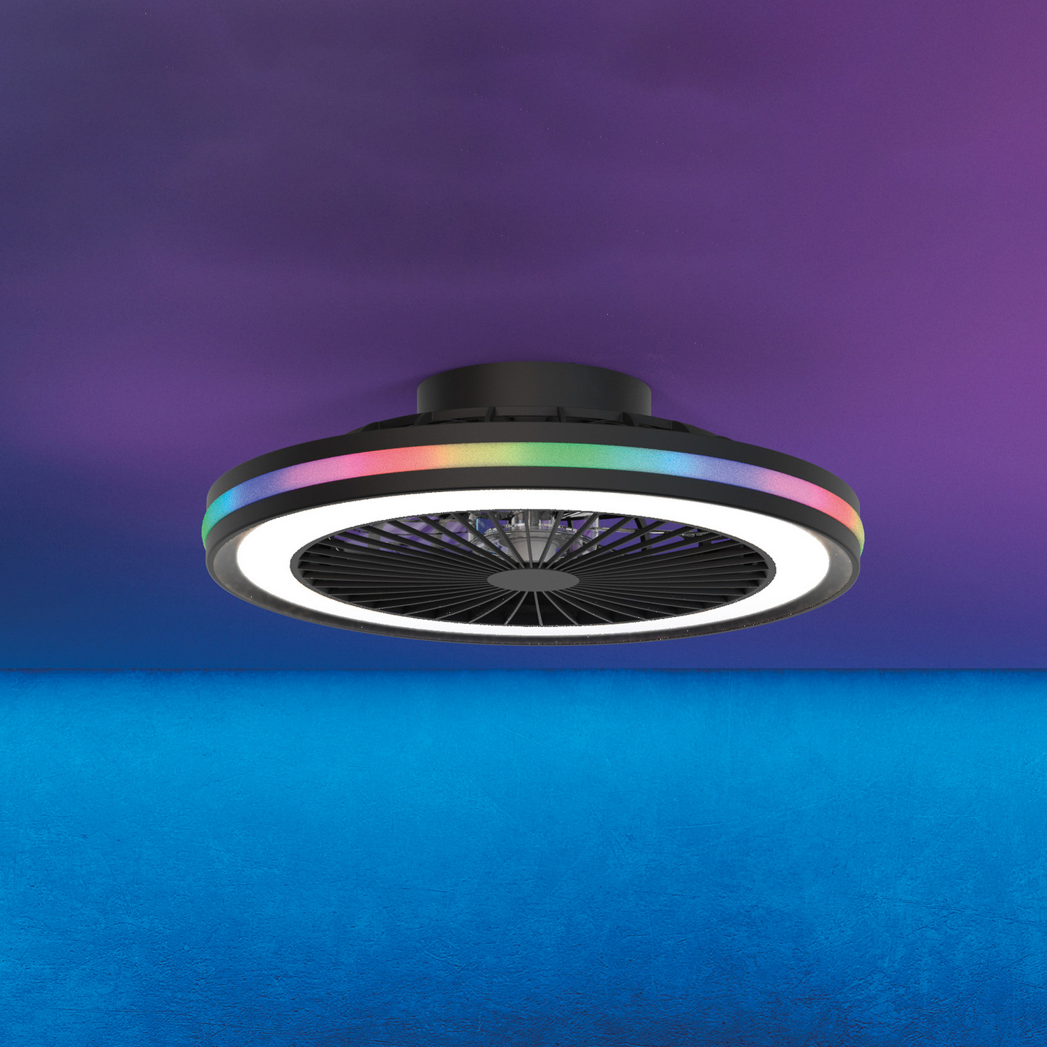 B-Ware Mantra Iluminación Led Deckenventilator Gamer Ventilator Schwarz Dc ø47cm Rgb B-Ware Mantra Iluminación Led Deckenventilator Gamer Ventilator Schwarz Dc ø47cm Rgb von Mantra Iluminación