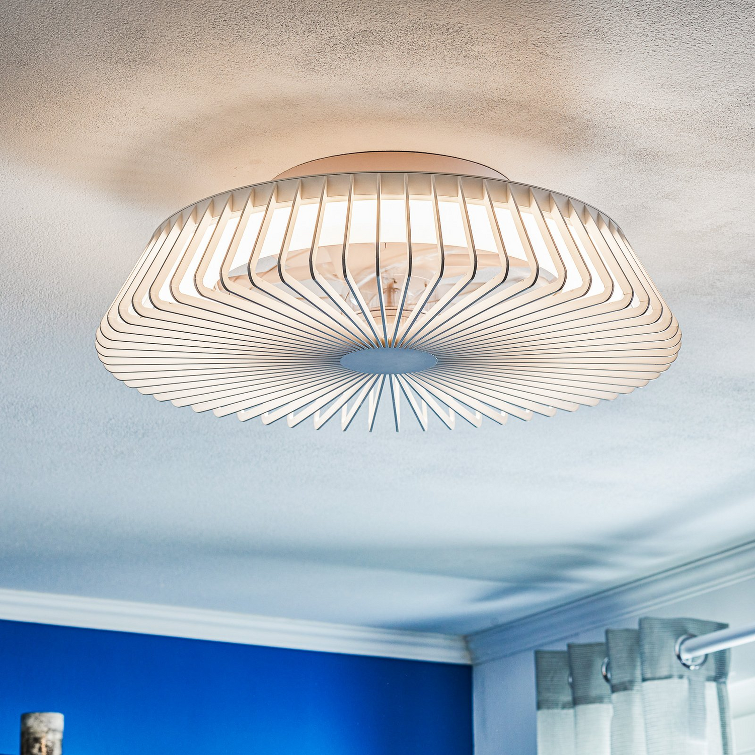 Mantra Iluminación Led Deckenventilator Himalaya Smart Ventilator Siehe Text B-Ware von Mantra Iluminación