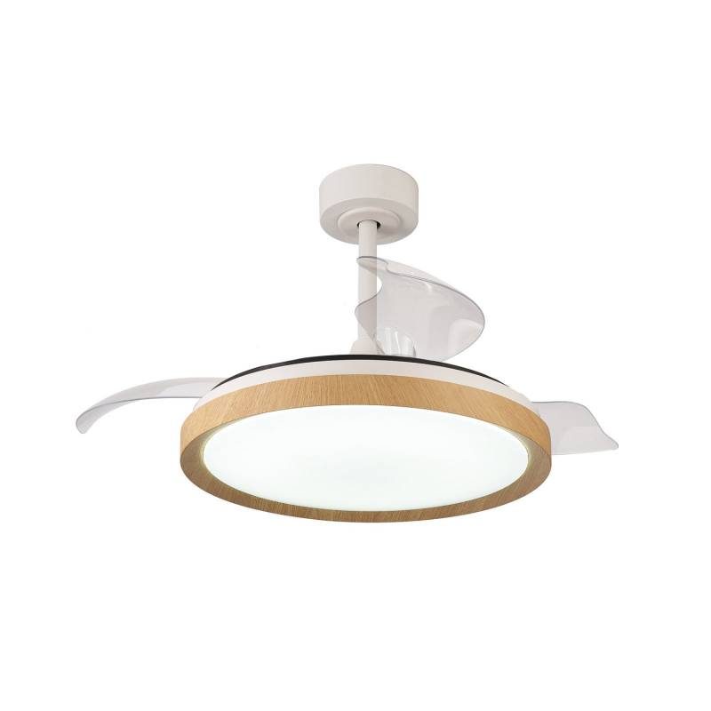 Mantra Iluminación Led Deckenventilator Ventilator Mistral Lampe 106 Cm Cct B-Ware von Mantra Iluminación