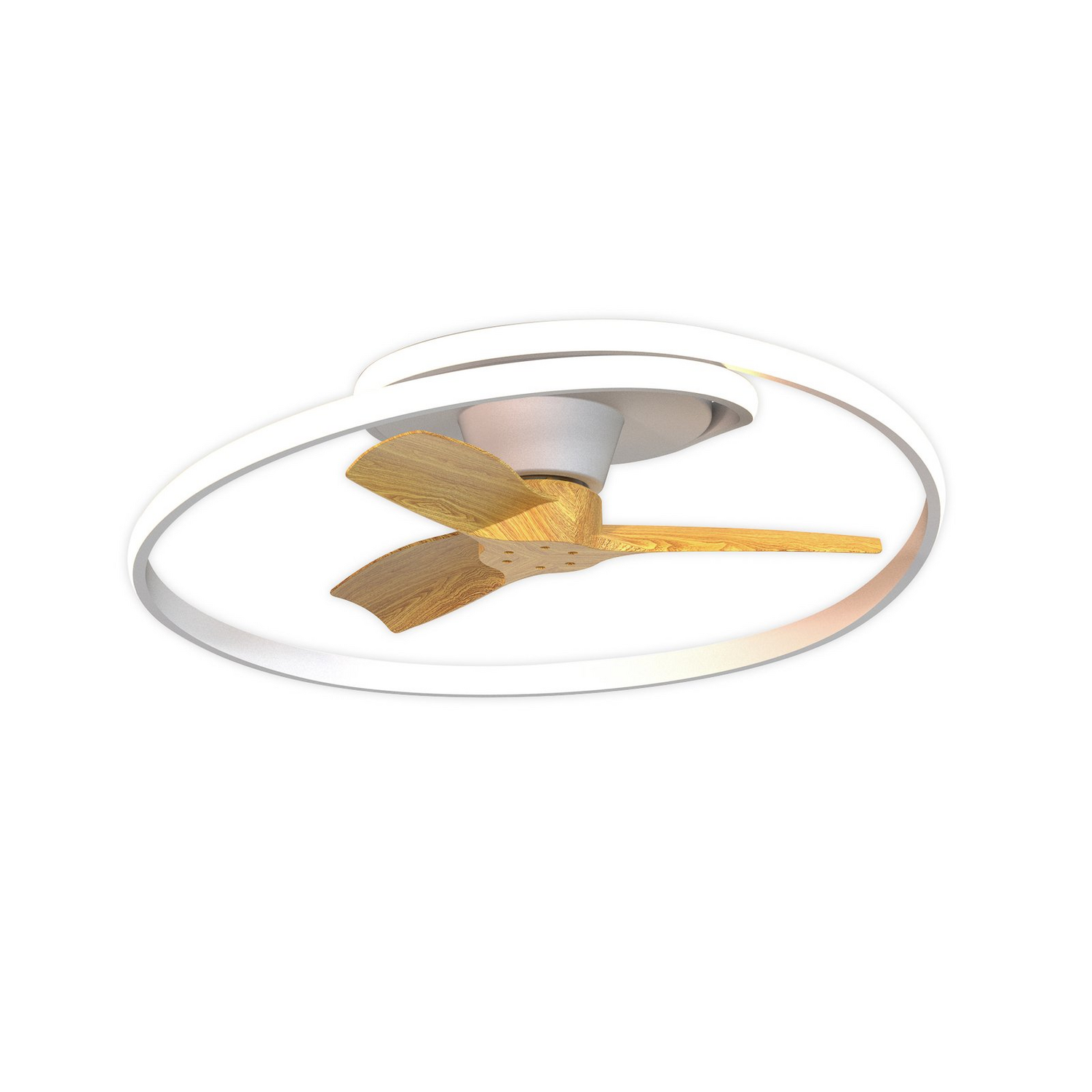 Mantra Iluminación Led Deckenventilator Ventilator Ocean Decke Weiß Holz Dc 78cm B-Ware von Mantra Iluminación