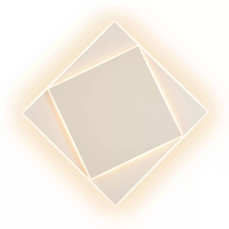 Mantra Iluminación Led Wandleuchte Dakla Weiß 28x28 Cm Wandlampe Lampe Leuchte B-Ware von Mantra Iluminación