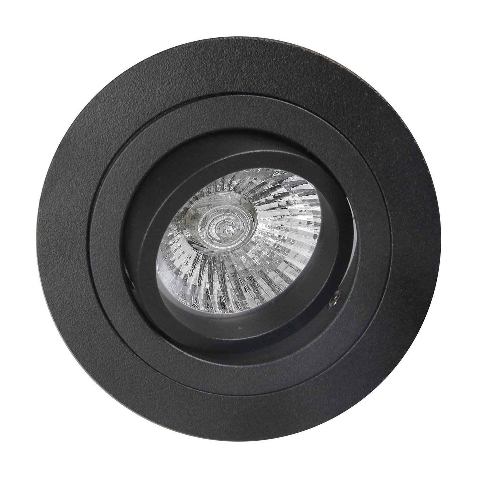 Einbauleuchte Básico, rund, matt schwarz von Mantra Iluminación