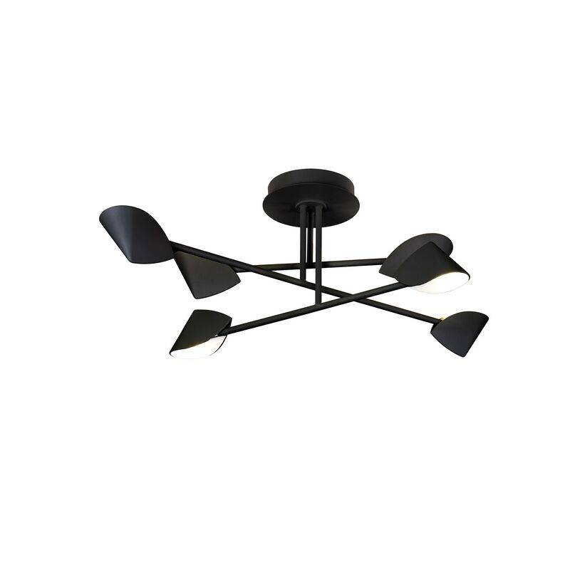 Mantra Deckenleuchte Capuccina medium LED schwarz von Mantra
