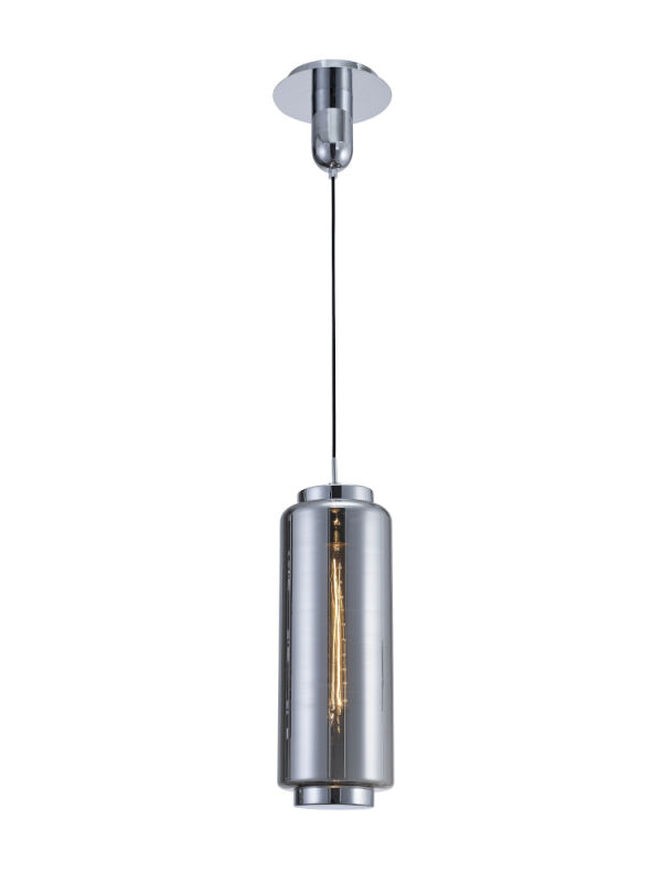 Mantra Jarras Pendelleuchte small chrom graphit von Mantra