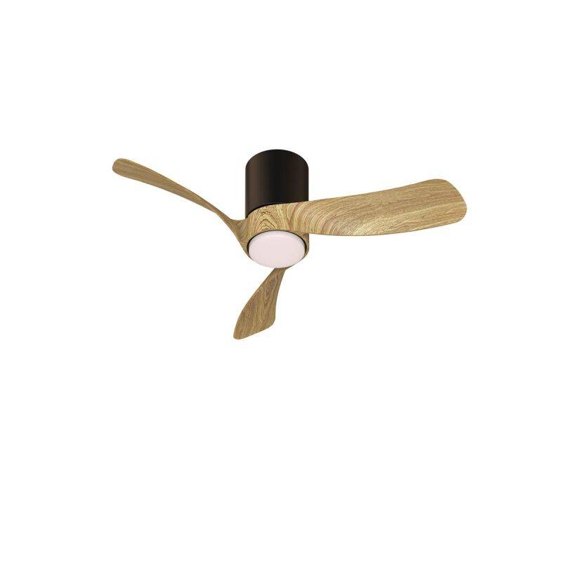 Mantra Nemo XS Deckenventilator mit LED Beleuchtung schwarz/holz von Mantra