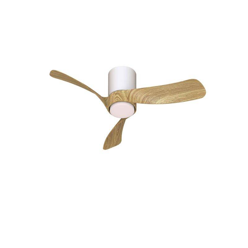 Mantra Nemo XS Deckenventilator mit LED Beleuchtung weiß/holz von Mantra