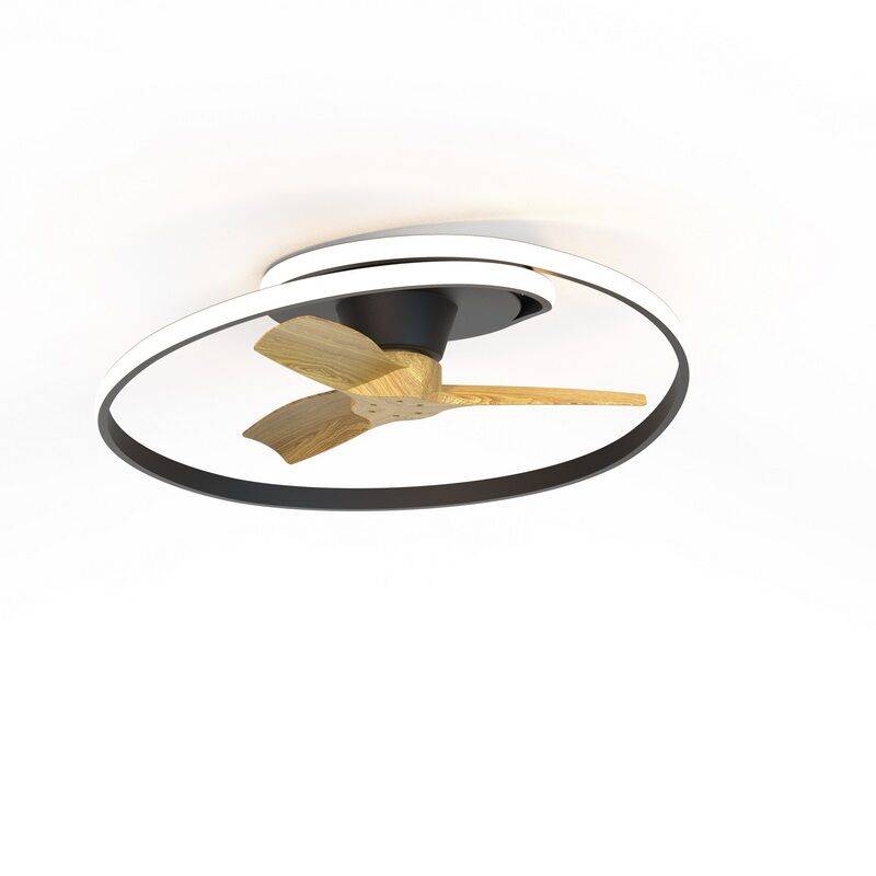 Mantra Ocean Deckenventilator LED holz schwarz dimmbar Fernbedienung von Mantra